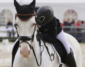 Martina Benzinger on Nautika at the 2022 CPEDI Waregem :: Photo © Silke Rottermann