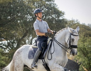 Joao Torrao and Lufada MVL at their home, Monte Velho Equo-Resort, in Arraiolos, Portugal :: Photo © Rita Fernandes