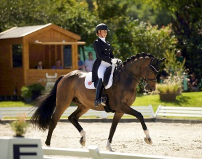 Olympic champion Jessica von Bredow-Werndl competed at the CDI Jiva Hill Stables last year :: Photo © Jiva Hill Stables / Rui Pedro Godinho