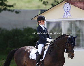 Lotta Plaas and Balsamico at the 2021 CDIO-PJYR Hagen :: Photo © Astrid Appels