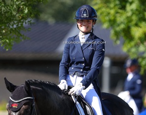 Beatrice Arturi qualified two of three horses eligible to represent Italy in Ermelo :: Photo © Astrid Appels