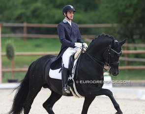 Joao Pedro Moreira on Furst Kennedy at the 2022 CDI Troisdorf :: Photo © Astrid Appels