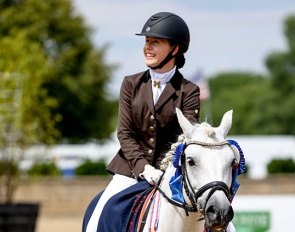 M.K. Connatser and Blitz und Donner win the Pony Division at the 2022 U.S. Dressage Championships :: Photo © US Equestrian