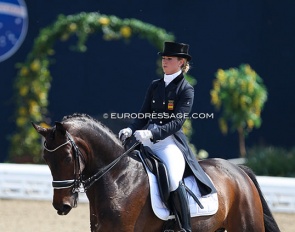 Morgan Barbançon and Vitana V at the 2014 CDI Hagen :: Photo © Astrid Appels