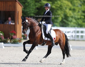 Stella Briand and Swyn Barrade at the 2022 CDIO Compiegne :: Photo © Astrid Appels