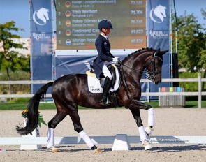 Helen Langehanenberg scores four victories at the 2022 CDI-W Samorin aboard Zaeta de Malleret and Golden Romance Malleret PS :: Photo (c) Petra Kerschbaum 