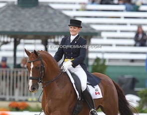 Ashley Holzer and Pop Art at the 2010 World Equestrian Games in Lexington :: Photo © Astrid Appels