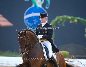 Hubertus Schmidt and Florenciano at the 2014 CDI Hagen :: Photo © Astrid Appels