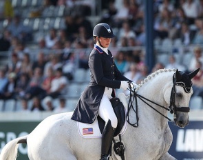 Adrienne Lyle and Harmony's Duval at the 2019 CDIO Aachen :: Photo © Astrid Appels