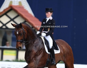 Helen Langehanenberg and Vayron at the 2019 CDI Hagen :: Photo © Astrid Appels