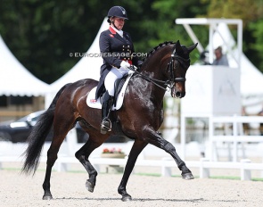 Fiona Bigwood and Hawtins Delicato at the 2022 CDIO Compiegne :: Photo © Astrid Appels