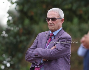 David Hunt at the 2022 European Junior and Young Riders Championships in Hartpury :: Photo © Astrid Appels