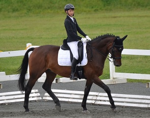Kenshin Matsuoka and Gratia at the 2022 Japanese Youth Riders Championships :: Photos © Japan Equestrian Federation