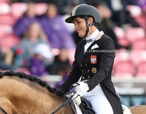 Katarzyna Milczarek at the 2022 World Championships Dressage in Herning :: Photo © Astrid Appels