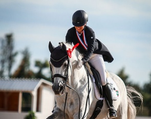 Mija Brnić and Darling are the 2022 Croatian Senior Dressage Champions :: Photos © Lidija Novković