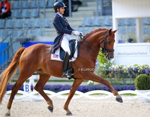 Jennifer Williams and Joppe K at the 2022 CDIO Aachen :: Photo © Astrid Appels