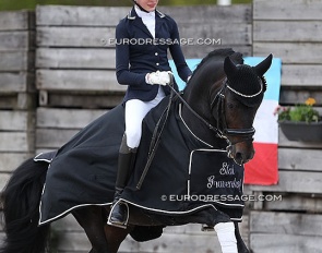 Georgina Kraft and TI Daily Challenge at the 2021 CDI Sint-Truiden :: Photo © Astrid Appels