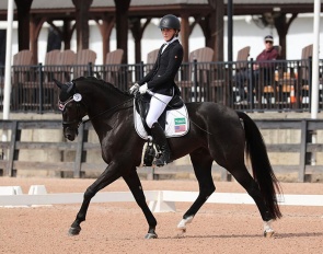 Fiona Howard and Jagger at the 2022 CPEDI Tryon :: Photo © Sharon Packer