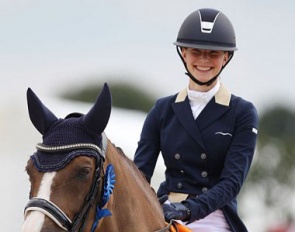 Aleksandra Maksakova and Bojengels at the 2020 CDI Grote Brogel :: Photo © Astrid Appels