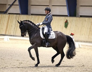 Severo Jurado Lopez and Furstenglory at the 2022 Jutland regional championships :: Photo © Ridehesten