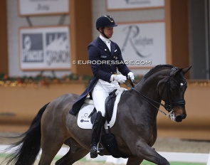 Patrik Kittel and Delaunay in their last show together, the 2022 CDI Kronenberg :: Photo © Astrid Appels