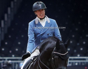 Marc Peter Spahn and Elias at the 2022 CDI-W London :: Photo © Astrid Appels