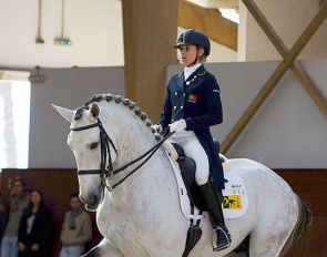 Maria Caetano and Horizonte make a winning show debut in Portugal last weekend :: Photo © Rui Pedro Godinho