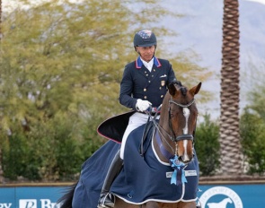 Steffen Peters and Suppenkasper at the 2022 CDI-W Thermal :: Photos © Terri Miller