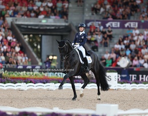 Therese Nilshagen and Dante Weltino at the 2022 World Championships in Herning :: Photo © Astrid Appels