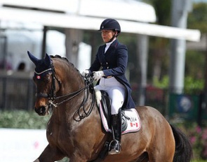 Jill Irving and Arthur at the 2018 CDI Wellington :: Photo © Astrid Appels