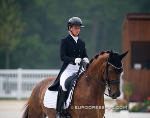 Morgan Barbançon and Habana Libre A at the 2022 CDIO Compiègne :: Photo © Astrid Appels