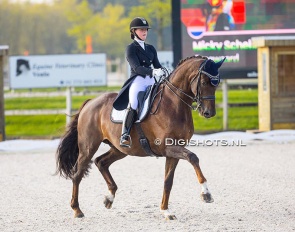 Micky Schelstraete and Gregwaard at the 2022 CDI Kronenberg :: Photo © Digishots