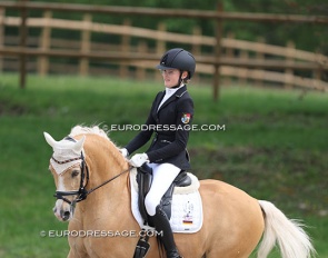 Viktoria von Braunmühl and Cyrill at the 2022 CDI Troisdorf :: Photo © Astrid Appels