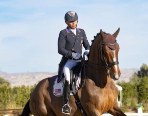 Steffen Peters and Suppenkasper at the 2023 CDI-W Thermal :: Photo © Terri Miller