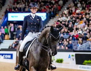 Carina Cassoe Kruth and Heiline's Danciera at the 2023 CDI-W Gothenburg :: Photo © Kim Lundin