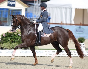 Severo Jurado Lopez and Fendi T at the 2021 European Dressage Championships in Hagen :: Photo © Astrid Appels