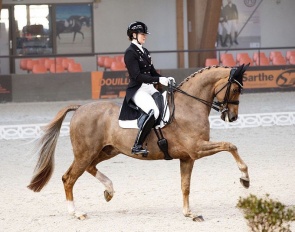 Marina Mattsson and Helix at the 2023 CDI Le Mans :: Photo © Les Garennes