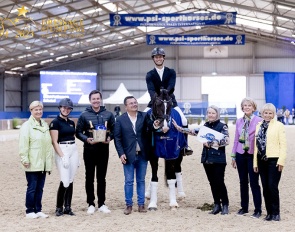 elliott Pattersen and the DSP bred Selected became the Champion of Champions at the 2023 Australian Young Horse Championships :: Photo © Equisoul Photography