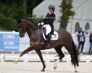 Johanna Due Boje and Mazy Klovenhoj at the 2021 CDIO Compiegne :: Photo © Astrid Appels