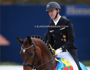 Sönke Rothenberger and Fendi win the 4* Grand Prix for Special at the 2023 CDI Hagen :: Photo © Astrid Appels