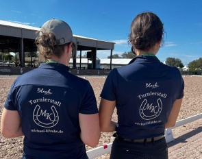 Join Michael Klimke's team in Germany and Wellington, Florida, working with high performance dressage horses