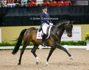 Jacqueline Brooks and Gran Gesto at the 2007 World Cup Finals in Las Vegas :: Photo © Dirk Caremans