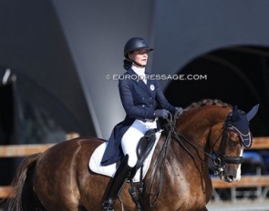 Aleksandra Maksakova and Bojengels at the 2020 CDI Grote Brogel :: Photo © Astrid Appels