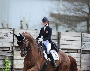 Layla Schmid and Freek d'Arx at the 2022 CDI Sint-Truiden :: Photo © Astrid Appels