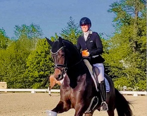 Anna Mitter and Manolo win the 6-year old division at the 2023 CDN Bülkau