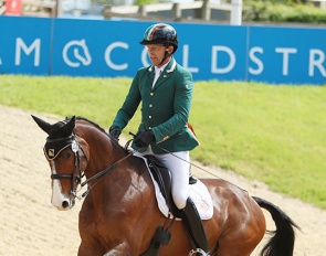 Jonty Evans on his CPEDI debut in Hickstead :: Photo © Spidge/Elli Birch