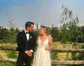 Santiago Burssens and Felixe Cote got married in Mexico City