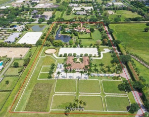An Olympic Storied Private Estate on 10+ Acres in Wellington's Palm Beach Point