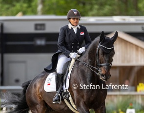 Ranjani Pannirselvam Roshni on Akeno at the 2022 CDI Redefin :: Photo © Stefan Lafrentz