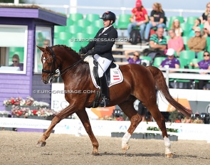 Bernd Brugger and Bellagio at the 2022 World Para Dressage Championships :: Photo © Hippofoto.be